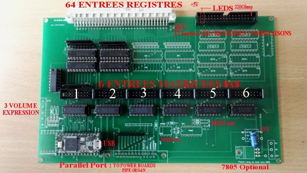 Carte KI6x8x8